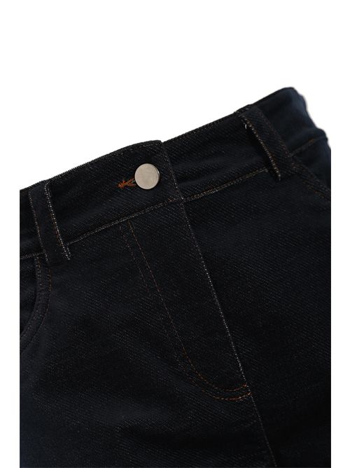 Pantalone in denim di velluto D. Exterior | 6177122BLU